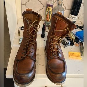 broken in Red Wings and resoled about 6 months ago